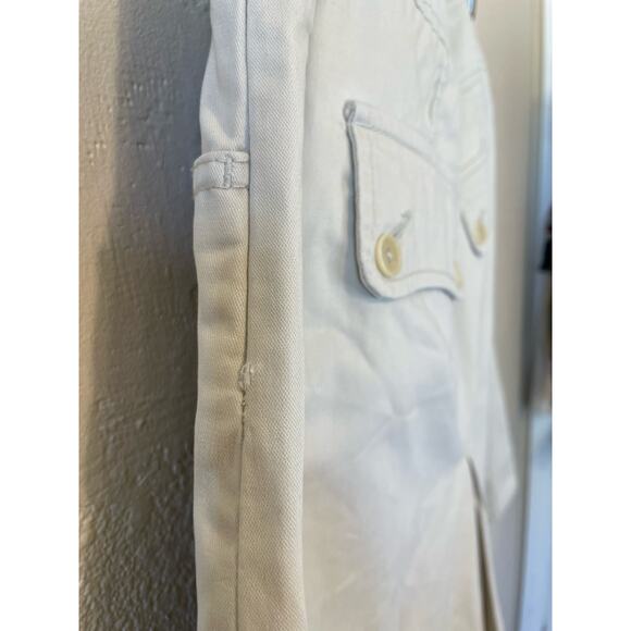 Tommy Hilfiger Tennis Style Pleated A Line High Waisted Khaki Skirt Size 10 - Picture 5 of 12